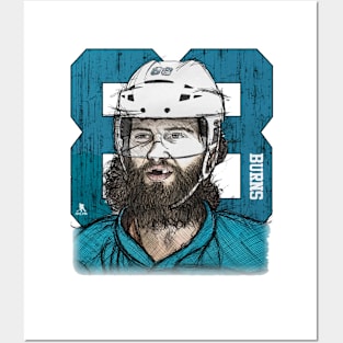 Brent Burns Seattle Sketch 88 Posters and Art